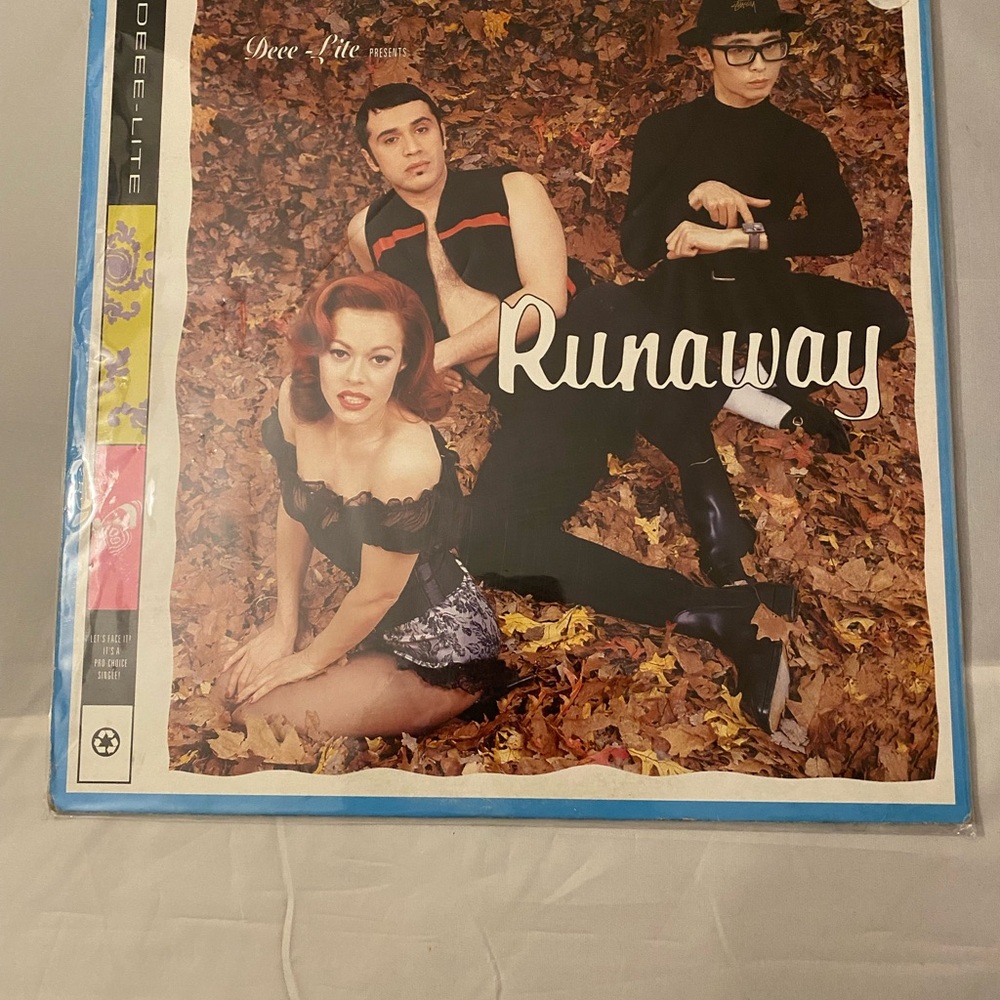 Deee-Lite Runaway Vinyl Record house music downtempo EDM vintage 90’s rave DJ